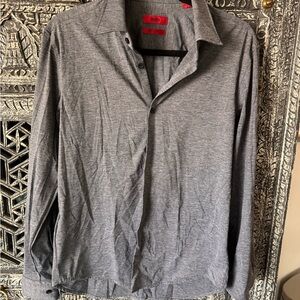 HUGO Gray Slim Fit Shirt